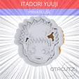 Itadori_Yuuji~PRIVATE_USE_CULTS3D_OTACUTZ.gif Itadori Yuuji Cookie Cutter / JJK