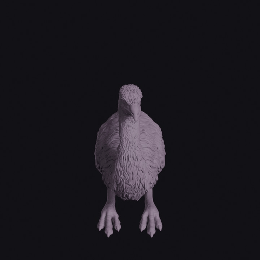 Sitting Emu Figurine