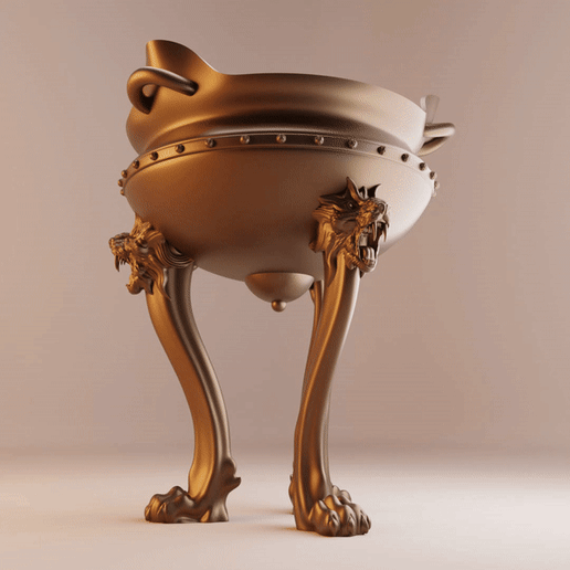 Ancient Tripod 3D model