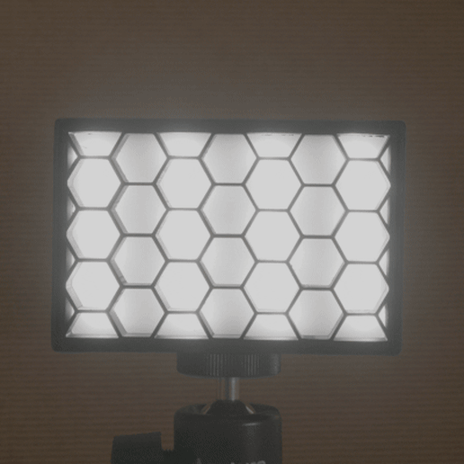HEXAGONAL LIGHT GRIDS FOR APUTURE MC 3D model
