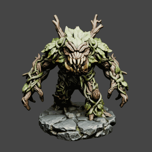 Forest Tree Golem Miniature