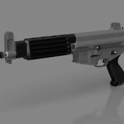 20210819_233125.gif 3D file K1A Aeg Body Kit for Airsoft・3D print object to download