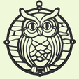 chrome_effguNxaPF.gif VITRO STYLE OWL KEYCHAIN: PROTECT YOUR GOALS : GIFTS, PENDANT, GIFT : Version 2
