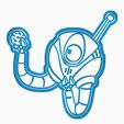 GIF.gif STL file KVN COOKIE CUTTER - FINAL SPACE・3D printer model to download