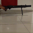 Video-Lewis-LMG.gif Lewis LMG Replica 3D Printed 1:1 scale