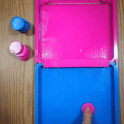 ezgif-7-ebd3dbfef84f_3.gif STL file TABLE HOCKEY v3・3D printing template to download