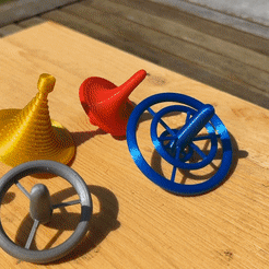 spinners_GIF_0p5k.gif OBJ file Spinner pack volume 01・3D print object to download