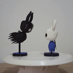 gif-hollow.gif STL file Hollow Knight vs Shade figure・3D printable model to download