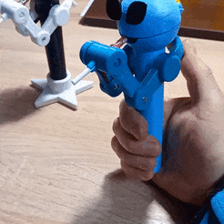 VID_20211107_160657.gif Archivo STL Chupa man, Candy robot・Diseño para descargar y imprimir en 3D, sashashab