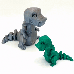 ezgif-2-d4c83420c670.gif STL file Ar-T-Rex・3D print design to download, mcgybeer
