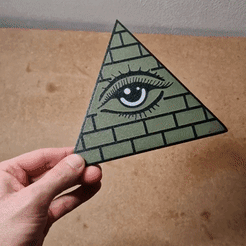20230107_183938-4.gif STL file Eye of Providence・3D print object to download