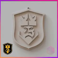 PACK-KINGS-LEAGUE.gif STL file KINGS LEAGUE KEY RING PACK・3D print object to download