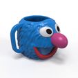 Sesame-Street-Grover-.188.gif Sesame Street Grover Sculpted Mug