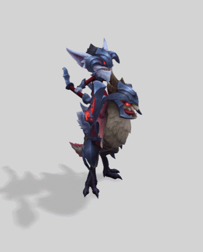 Marauder Kled League of Legends 3D print model 3D model