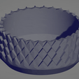 ezgif-4-19e4e53101.gif Dragon Scale Pot - Bonsai planter (3D printable)