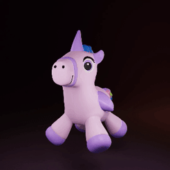 unicornio.gif Archivo STL Unicorn・Modelo para descargar y imprimir en 3D