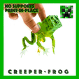 flexi-creeper-toad-3D-MODEL-8.gif MINECRAFT Flexi Creeper Toad Frog articulated print-in-place no supports