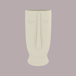 maceta-cabeza20001-0210_gif.gif Archivo STL flowerpot - maceta - pot・Objeto imprimible en 3D para descargar, RMMAKER