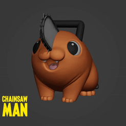 pochita-7.gif Archivo STL Pochita de Chainsaw man・Plan de impresión en 3D para descargar, FUZ