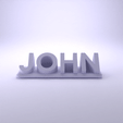 John_Standard.gif John 3D Nametag - 5 Fonts