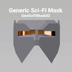 ezgif.com-gif-maker-28.gif Fichier STL MASQUE DE SCIENCE FICTION GÉNÉRIQUE MODÈLE 02・Modèle pour impression 3D à télécharger
