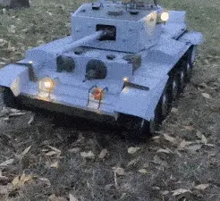 Cromwell_GIF1_400px.gif Cromwell Mk.IV - scale 1/6 - 3D printable RC tank model