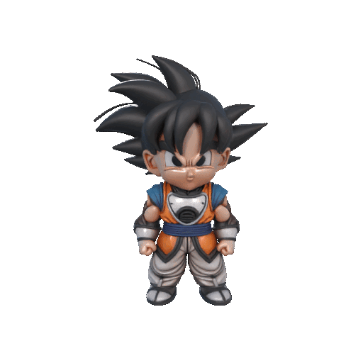 goku chibi 11 3D model