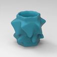 untitled.210.gif ORGANIC ORGANIC FLOWER POT ORGANIC PENCIL HOLDER OFFICE CONTAINER GEOMETRIC FACETED ORIGAMI TOOL TOOL