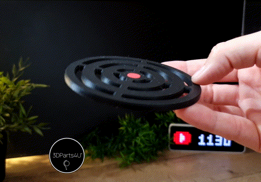 2025-3_Coaster 'Target' - 3D model önizlemesi