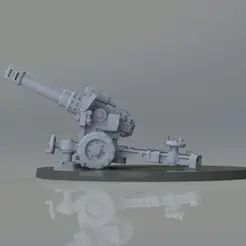 howitzer_anim.gif Fichier STL Les armes de campagne d'Impy・Plan pour impression 3D à télécharger
