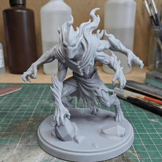 Erebus, The Voidstalker - Shadow Demon & Nightwalker | RPG Miniature