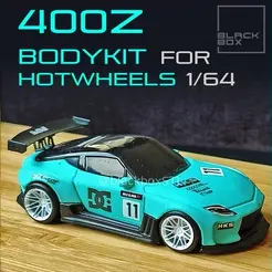 0.gif 3D file 400Z BODYKIT For Hotwheels 1/64・3D printing template to download, BlackBox