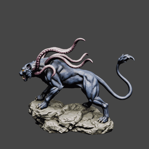 Coeurl Beast Miniature