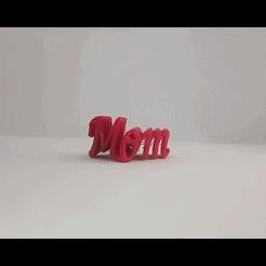 12676-518×518.gif Download STL file Mom heart text Flip • 3D printing model, Kitoimpresion3d