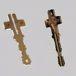 key_spin_1.gif Cruciform Key Screen Accurate Prop Replica - Mission Impossible Dead Reckoning