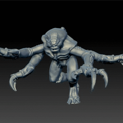 ZBrush Movie.gif Free STL file alien thief・Design to download and 3D print, jimsbeanz