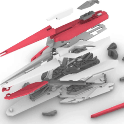 ex_01.gif Free STL file Spaceship Type-Y・Object to download and to 3D print, Jwoong