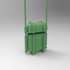 untitled.276.gif 3d parametric bag / container / basket / basket / purse / bag / wallet / clutch / clutch /voronoi