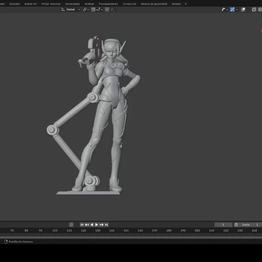 🎮 OverWatch DVA 3 models・ STL File for 3D printing・Cults