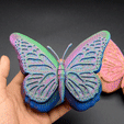 3.gif Fichier STL Boîte à bijoux en forme de papillon・Plan pour impression 3D à télécharger