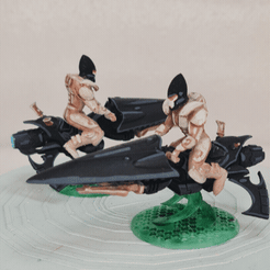 351160346_983438916351332_1464859547651923418_n.gif STL file Space Elf Jetty Bikes・3D printing idea to download