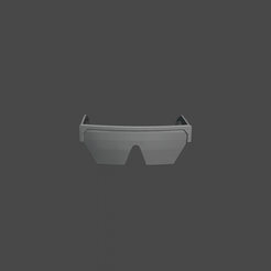 Rendu.gif Fichier STL Eyeglasses Cosplay Street Fighter 6 - Manon (Classic)・Design pour impression 3D à télécharger