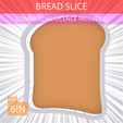 Bread_Slice~6in.gif Bread Slice Cookie Cutter 6in / 15.2cm