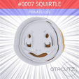 0007-Squirtle~PRIVATE_USE_CULTS3D@OTACUTZ.gif #0007 Squirtle Ausstechform / Pokemon