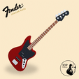 Fender-Jaguar-Bass.gif Bass guitar : Fender Jaguar Bass