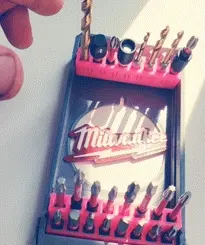 IMB_b1eTPL.gif Storage case and double-row bit holder in a standard milwaukee case