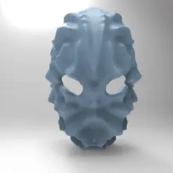 untitled.194.gif STL file MASK MASK VORONOI COSPLAY HALLOWEEN・3D printable model to download