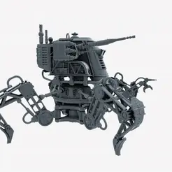 steampunk-spider-mech.gif STL file Steampunk Spider Mech・Model to download and 3D print