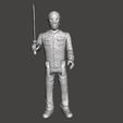 GIF.gif ACTION FIGURE HALLOWEEN JASON VOORHEES FRIDAY THE 13TH KENNER STYLE 3.75 POSEABLE ARTICULATED .STL .OBJ