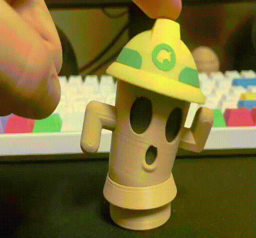 Gyriod.gif Gyroid that gyrates! + Piggy bank update!